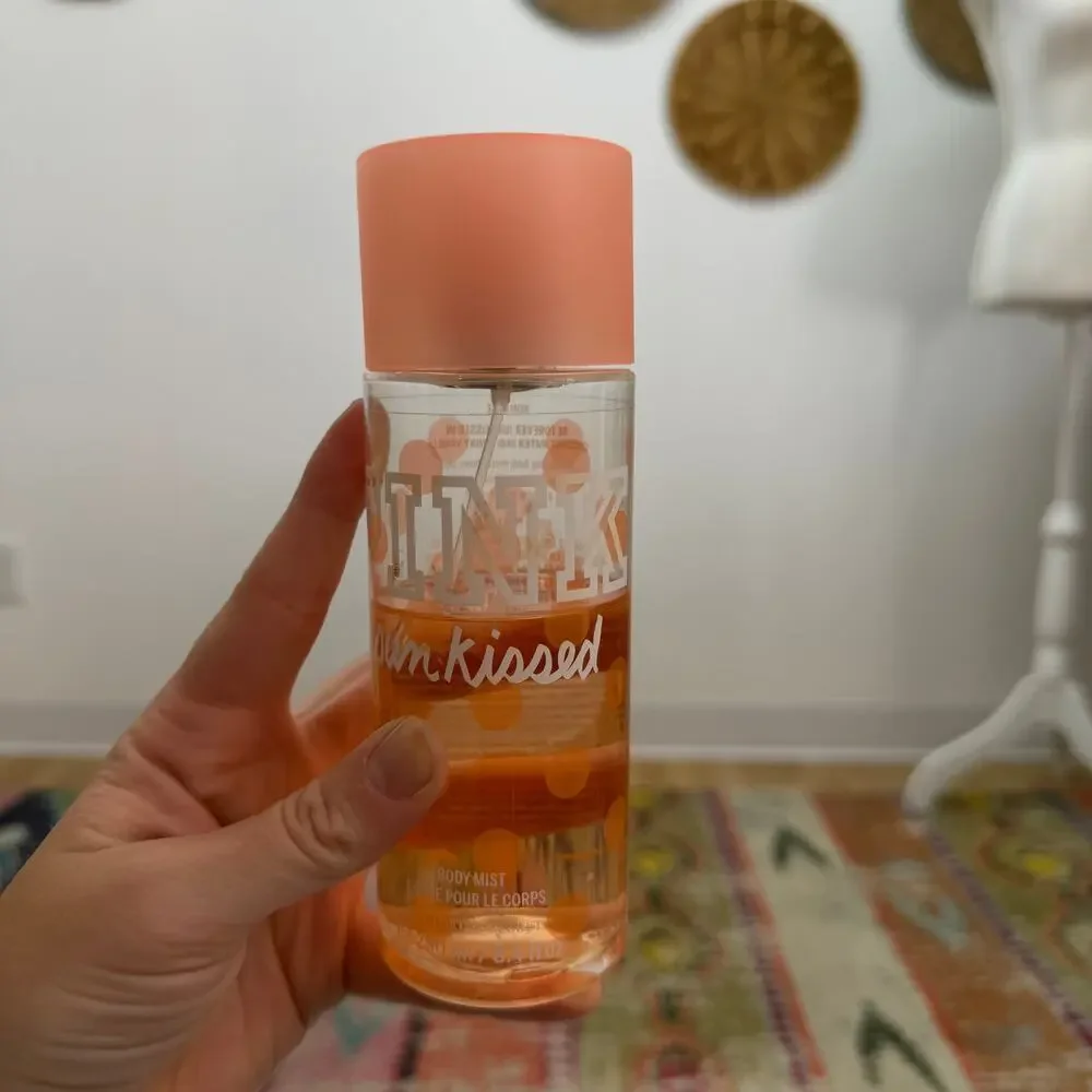 PINK Victoria's Secret Sunkissed Body Spray Over Half Full